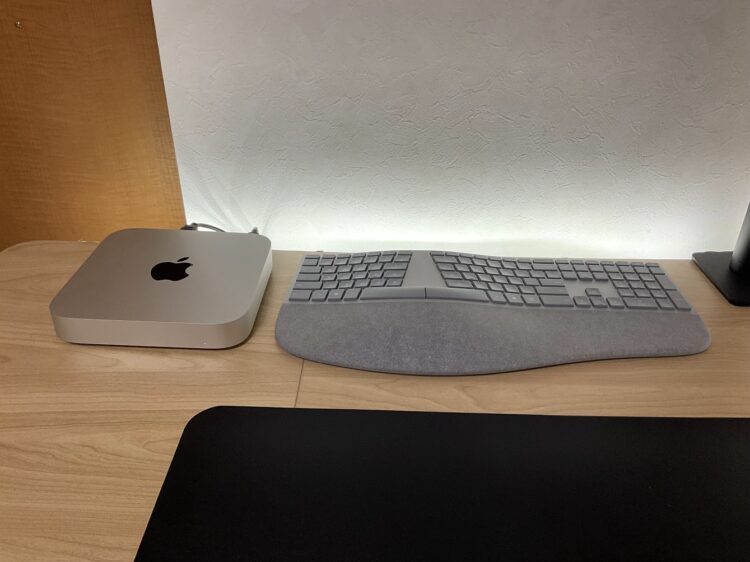 Mac miniとキーボード